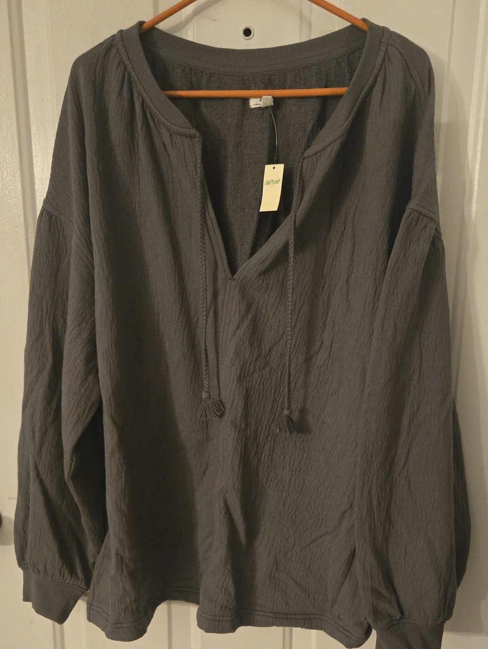 Aerie Grey Pullover Sweatshirt